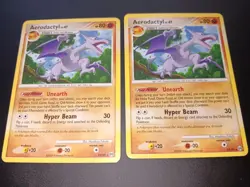 Pokemon TCG Aerodactyl Card Arceus Regular English LV. 47(13/99) NM/LP Rare - Image 1