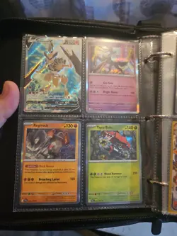 Pokemon binder collection featuring 2 graded cards - Image 3