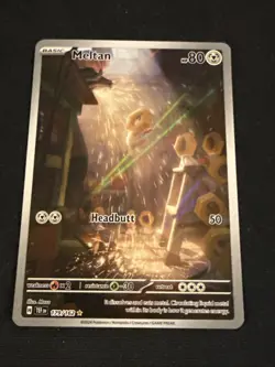 Pokemon TCG Meltan 179/162 Holo SV05: Temporal Forces - Image 1