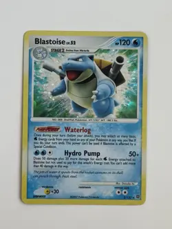 Pokemon TCG Blastoise 2/132 Secret Wonders Holo Bleed - Image 1
