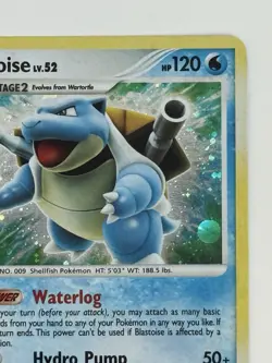 Pokemon TCG Blastoise 2/132 Secret Wonders Holo Bleed - Image 3