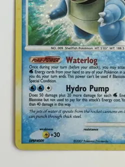 Pokemon TCG Blastoise 2/132 Secret Wonders Holo Bleed - Image 5