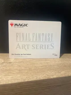MTG Final Fantasy Art Series Vivi Ornitier x1 NM Art Card - Image 3