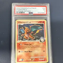 The Pokemon Company 2009 Supreme Victors Charizard G 20/147 Holo PSA 5 - Image 1