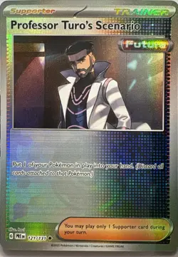 Professor Turo's Scenario (Poke Ball Pattern) Prismatic Evolutions 121/131 NM - Image 1