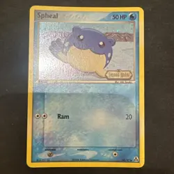 Pokemon Card Ex Legend Maker Spheal 65/92 2006 Reverse Stamped Holo - Image 1