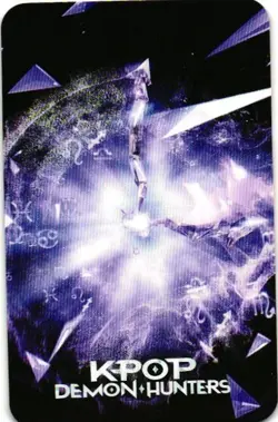 RUMI ZOEY MIRA HUNTR/X KPOP DEMON HUNTERS The Kpop Star Collectible Card - Image 2