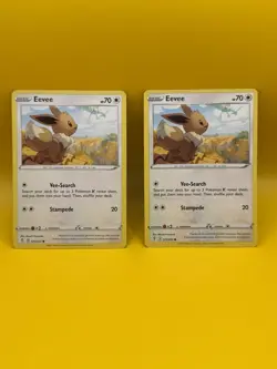 ⚡4x Eevee 125/203 Pokemon TCG Evolving Skies NM Playset Common Lot - Image 3