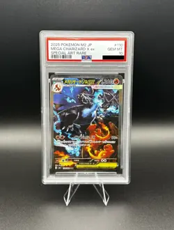 Pokemon Mega Charizard X Psa 10 Inferno X Special Art Rare 110/080 - Image 1