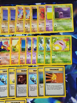 Pokemon VINTAGE Card Lot (77 Card) - Base Set Team Rocket Fossil Jungle - HP/DMG - Image 4