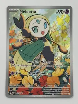 Pokemon TCG Meloetta 26 Black Star Promo Holo MINTY Single - Pack Fresh! - Image 1