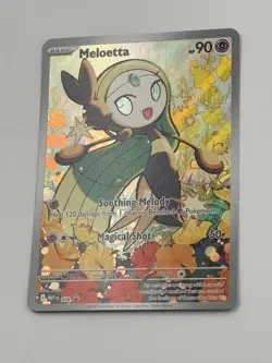 Pokemon TCG Meloetta 26 Black Star Promo Holo MINTY Single - Pack Fresh! - Image 2