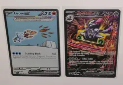 Pokemon SIR Lot Eiscue ex 222/197 Revavroom ex 244/197 Near Mint Obsidian Flames - Image 5