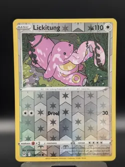 2022 Pokemon Sword & Shield - Lost Origin Reverse Foil Lickitung 138/196 - Image 1