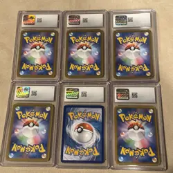 6 Card Graded lot. CGC GEM MINT 10 LOT Pokemon - Image 2