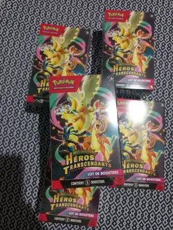 Lot De 5 Pokemon Bundle ME2.5 Heros Transcendants - Image 1