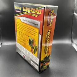 POKEMON TCG Tapu Koko Pin Collection Factory Sealed Box-3 Booster Packs,Pin,Foil - Image 4