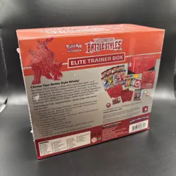 Pokemon Sword & Shield Battle Styles SEALED Elite Trainer Box SET - Image 3