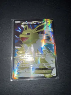 Pokemon TCG Jolteon EX Full Art Ultra Rare Holo Card 28a/83 XY Generations - Image 3