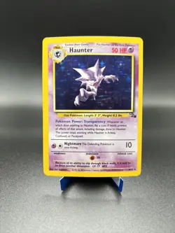 Pokemon TCG Haunter Fossil 6 Holo Unlimited Holo Rare - Image 1