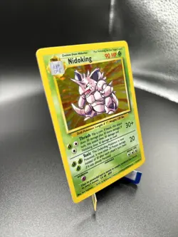 Pokemon TCG Nidoking Base Set 11/102 Holo Unlimited Holo Rare - Image 3