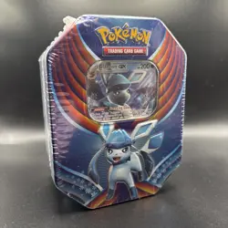 Pokemon 2018 Evolution Celebration Tin Glaceon GX Sealed - Image 1