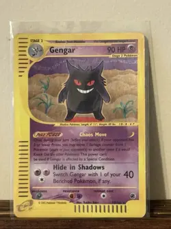 Pokemon TCG Gengar 013/165 Expedition Base Set 2002 Holo e-Reader - Image 1
