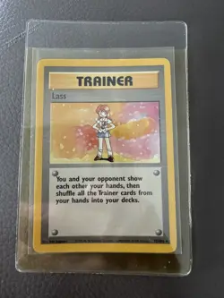 Lass Trainer 75/102 - Rare - Base Set - WOTC - Pokemon Card - Image 5
