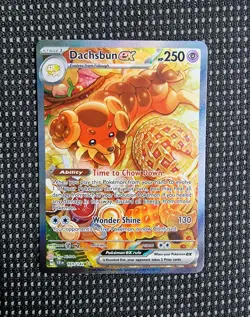 Dachsbun EX 169/142 Stellar Crown Pokemon TCG Special Illustration Rare NM MINT - Image 1