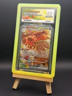 Pokemon TCG Dachsbun EX Special Illustration Rare 169/142 Stellar Crown ACE 10 - Image 1