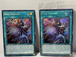 Soul Servant LDS3-EN095 Limited Edition X2 Secret Rare NM (1 Sealed) Yugioh TCG - Image 1