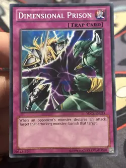 Dimensional Prison Yugioh SDCR common Unlimited - Image 1