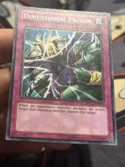 Dimensional Prison Yugioh SDCR common Unlimited - Image 3