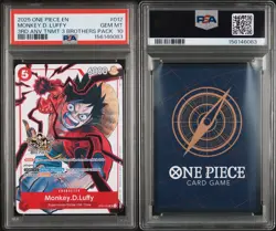 PSA 10 2025 One Piece Monkey D Luffy 3rd Anniversary TNMT 3 Brothers #012 EN - Image 3