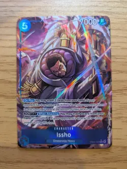 Issho (EB04-022) (Alt Art) - The Azure Sea's Seven (OP14) NM - Image 1