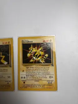 Pokemon Electabuzz Pikachu First Movie Promo Cards - Image 3