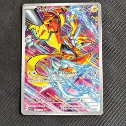 Pokemon Cards Zeraora 151/142 Stellar Crown Illustration Rare NM - Image 1