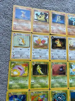 46 Vintage WoTC Pokemon Cards - Mixed Sets (MP-HP) - Image 2