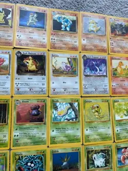 46 Vintage WoTC Pokemon Cards - Mixed Sets (MP-HP) - Image 3