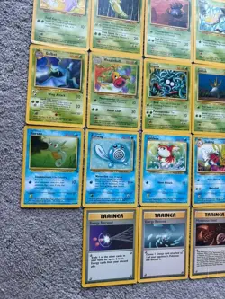 46 Vintage WoTC Pokemon Cards - Mixed Sets (MP-HP) - Image 5
