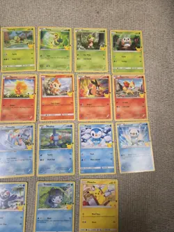 Pokemon Cards - 25th Anniversary McDonalds Promo (2021) - Complete NON-HOLO Set - Image 3