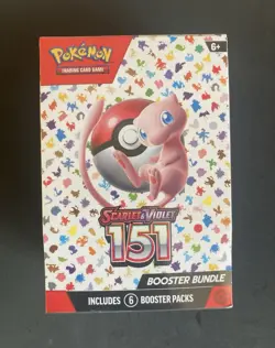 Pokemon Cards - 151 Booster Bundle - 6 booster packs - Scarlet & Violet Sealed - Image 1