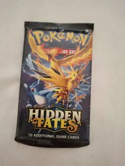 Pokemon TCG Hidden Fates Booster Pack Lot 4 Packs 10 Cards Each 2019 - Image 5