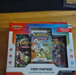 Pokemon TCG First Partner Illustration Collection Series 2 Box 3 Promo Cards - Image 1