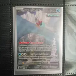 Pokemon TCG Paradox Rift 3 card lot Garchomp ex 260/182 Iron Bundle Cyclizar - Image 2