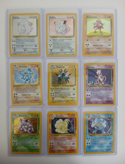 Vintage Pokemon TCG WOTC 1999 Base Set/Jungle Holo 9-Card Lot Chansey + - Image 1