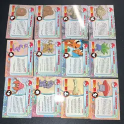 Topps Pokemon 1999 Non-Sport Trading Card Lot 12 Cards Diglett Golem Ekans - Image 2