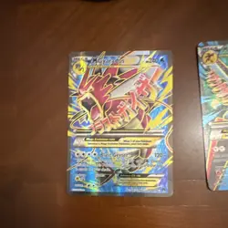 Pokemon TCG 3-Card Lot M Gyarados EX, M Scizor EX, Meganium ex Foil - Image 2