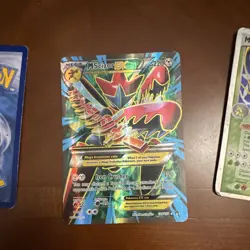Pokemon TCG 3-Card Lot M Gyarados EX, M Scizor EX, Meganium ex Foil - Image 4
