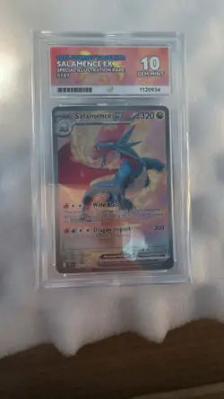 ACE Grading Gem Mint 10 Pokemon TCG 4 Card Lot Kyurem ex, Salamence ex IR/SIR - Image 4